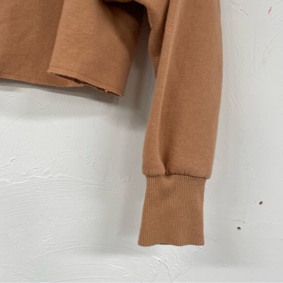 Wild Fable Orange Los Angeles Cropped Womens Sweatshirt XS LA Boxy Fit Casual - Picture 9 of 9